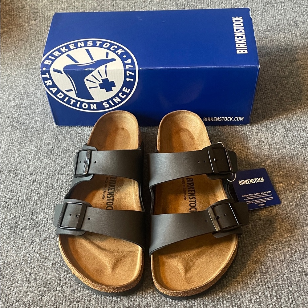 Birkenstock Men's Dark Brown Sandals